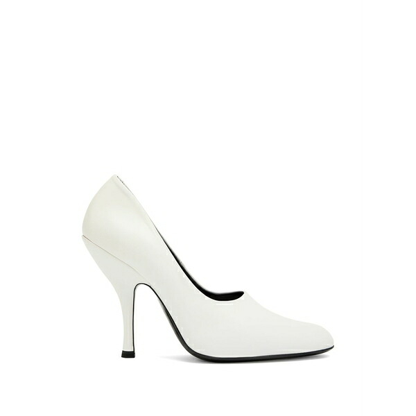 ユダの手紙 レディース パンプス シューズ Date round-toe pumps White