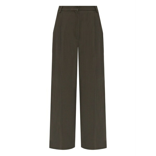 イロ レディース カジュアルパンツ ボトムス Pallia pleated trousers Green｜asty