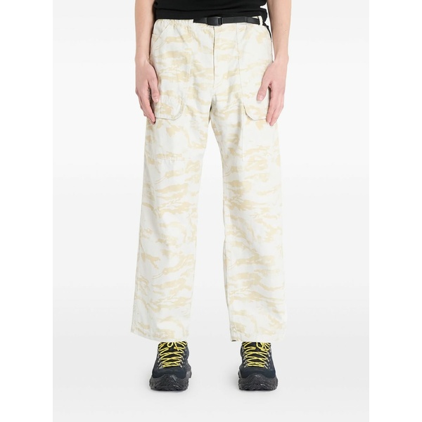 グラミチ メンズ カジュアルパンツ ボトムス Eqt straight-leg trousers Neutrals|asty