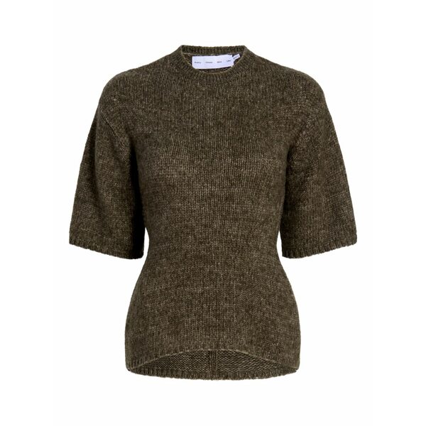 プロエンザ スクーラー ホワイト レーベル レディース Tシャツ トップス Dana short-sleeve sweater Brown|asty