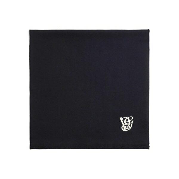 ヴァレンティノ ガラヴァーニ メンズ えり巻き・袈裟・えり巻き 付属物 Vg-embroidered wool scarf Blue