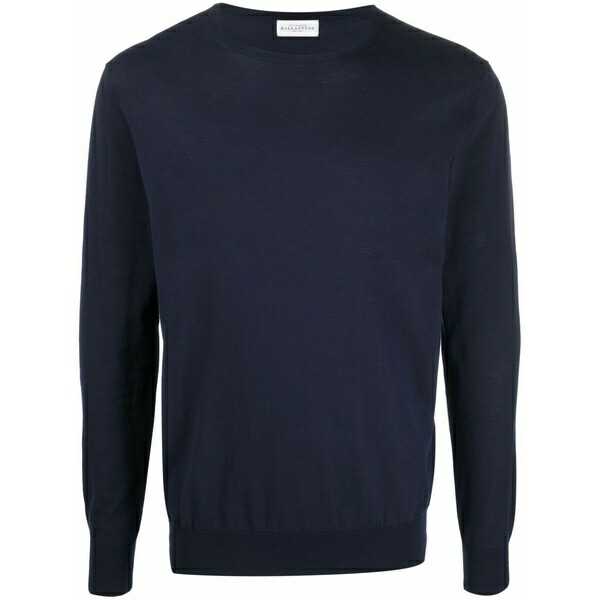 バランタイン メンズ ニット\u0026セーター アウター Crew-neck knit jumper Blue