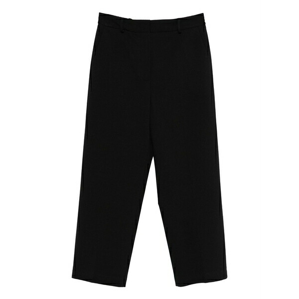 リビアナコンティ レディース カジュアルパンツ ボトムス Concealed fastening trousers Black