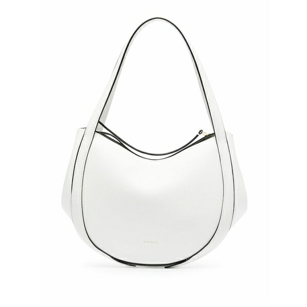 ワンドラー レディース トートバッグ バッグ Lin leather tote bag White