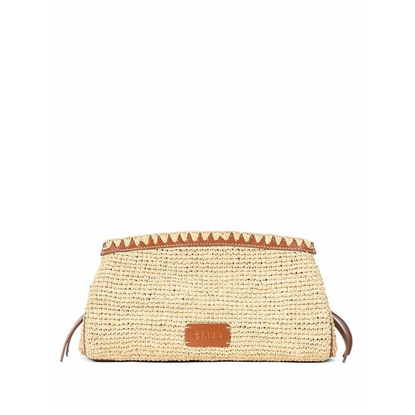 ステゥド レディース クラッチペダル御徒面子 御徒面子 Maude convertible clutch bag Neutrals