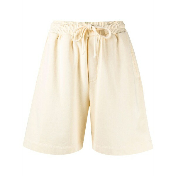 ナヌーシュカ レディース 心地好いズボン下 ボトムス Embroidered-logo organic cotton shorts Neutrals