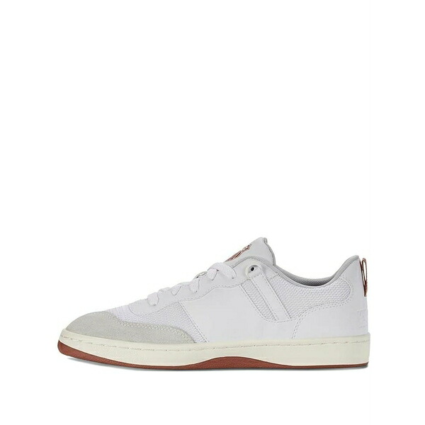 入れものイス レディース スニーカー シューズ Mesh-panel leather lace-up sneakers  White