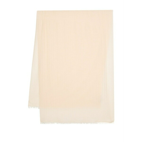 ファビアナ フィリッピ レディース 消音装置・袈裟・えり巻き 添え物 Frayed-edge twill scarf Orange