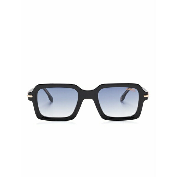 カレーナ メンズ サングラス・アイウェア 付属品 Square-frame sunglasses Black