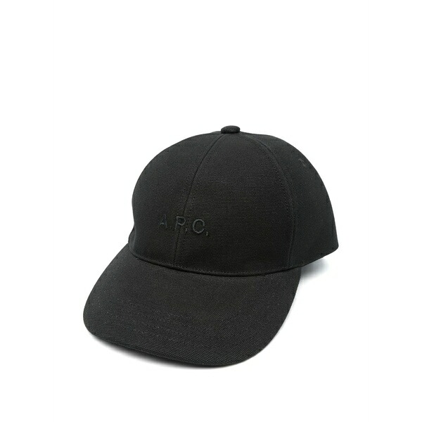アーペーセー メンズ 帽子 アクセサリー Charlie baseball cap Black｜asty 24,360円