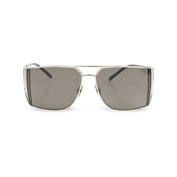サンローラン アイウェア メンズ サングラス・アイウェア アクセサリー Sl 750 sunglasses Silver|asty