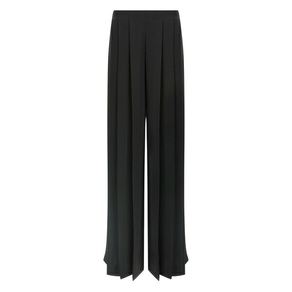 ラジャンス レディース カジュアルパンツ ボトムス Pleated trousers Black｜asty