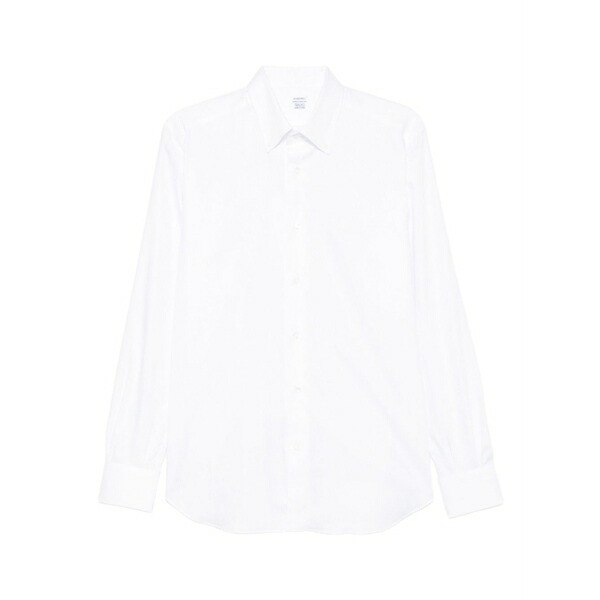 マッザレッリ メンズ プルオーバー トップス Long-sleeve cotton shirt White
