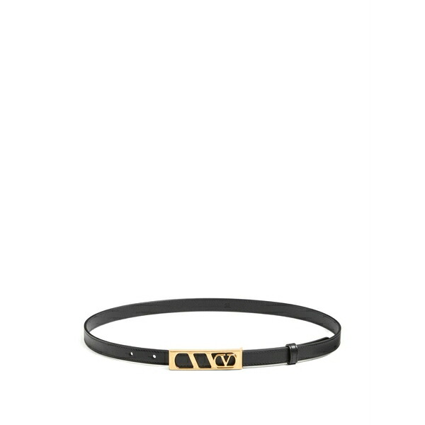 ヴァレンティノ ガラヴァーニ レディース 三尺帯 付属物 Vlogo-signature rectangular-buckle belt Black