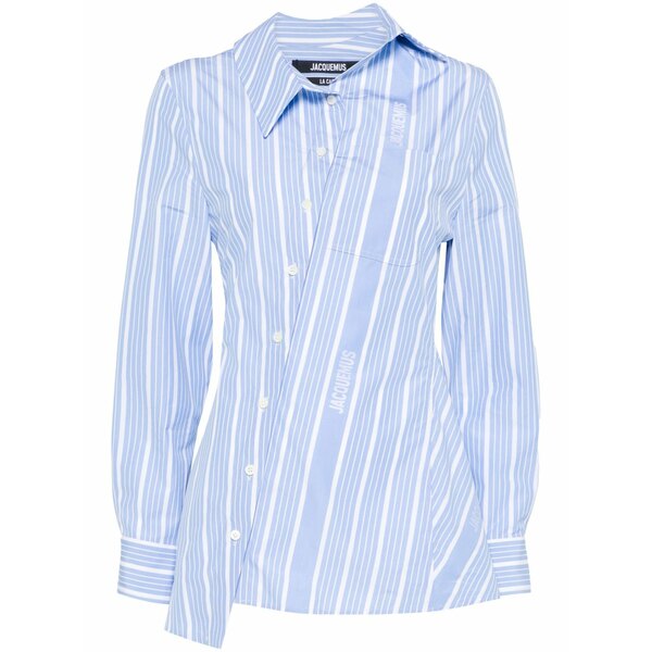 ジャクエムス レディース シャツ トップス Pablo shirt Blue｜asty