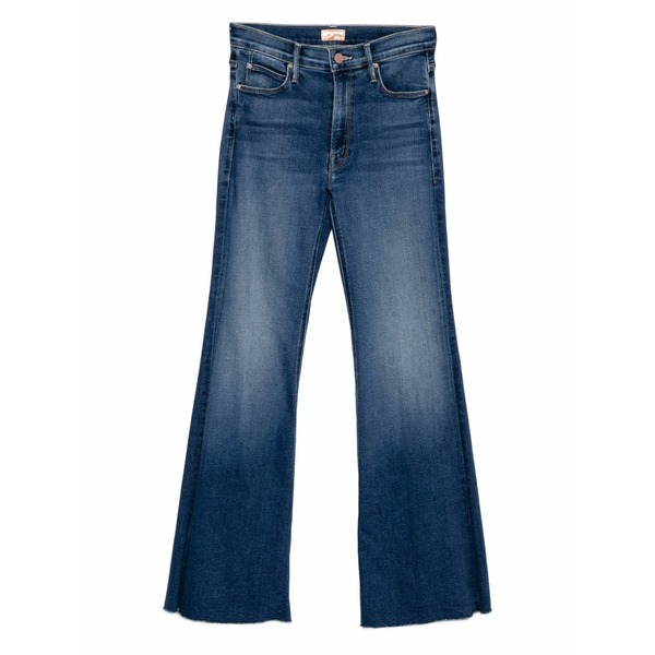 マザー レディース デニムパンツ ボトムス Lil doozy fray jeans Blue｜asty