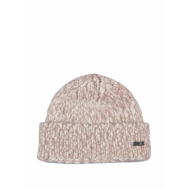 フェデーリ レディース かぶり笠 付属品 Logo-plaque beanie Neutrals
