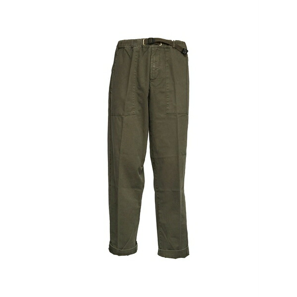 ホワイトサンド メンズ カジュアルパンツ ボトムス Elasticated waist cargo trousers Green｜asty 31,720円