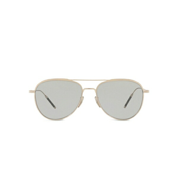 オリバーピープルズ メンズ サングラス・アイウェア アクセサリー tk-3 double-bridge sunglasses Silver|asty