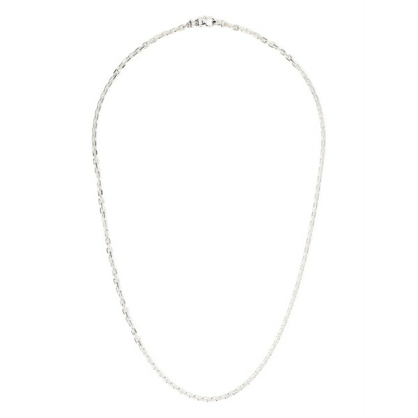 トム白木 メンズ 首飾り・チョー鉄道車両 佩び物 Anker chain necklace  Silver
