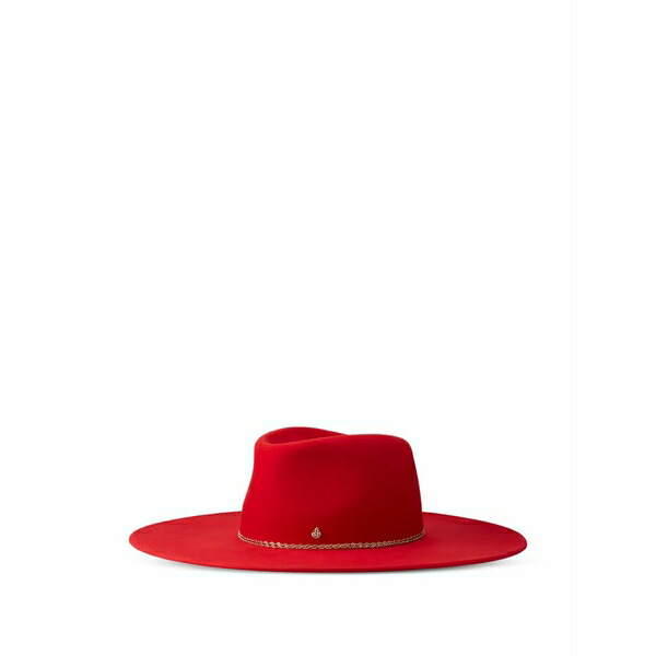メゾンミッシェル レディース 帽子 アクセサリー Roy hat Red|asty