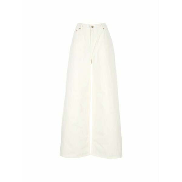 ゴールデングース レディース デニムパンツ ボトムス Wide-leg jeans Neutrals|asty