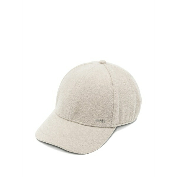 雇い主 メンズ かぶり笠 付属品 Logo-detail baseball cap Grey
