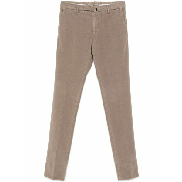 インコテックス メンズ カジュアルパンツ ボトムス Slim-cut trousers Neutrals|asty