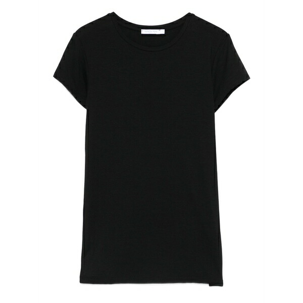 パトリツィア ペペ レディース プルオーバー トップス  crew-neck t-shirt Black
