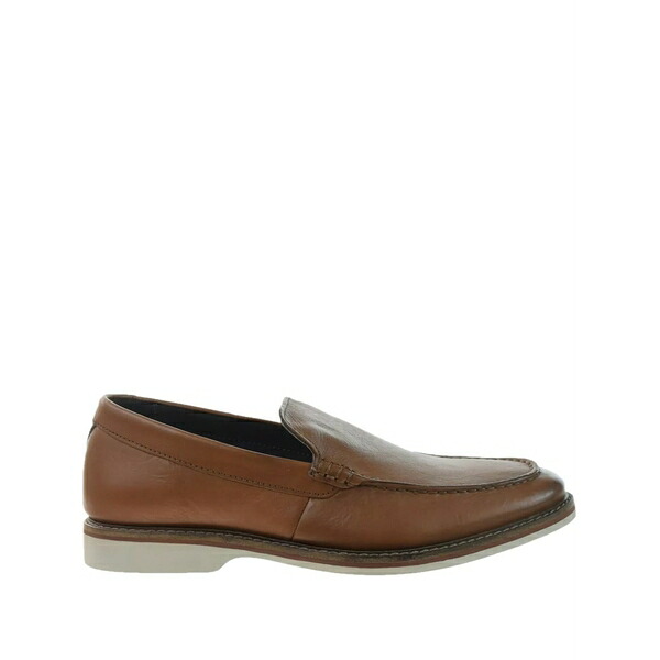 クラークス メンズ スリッポン・ローファー シューズ Atticus edge leather lace-up shoes Brown