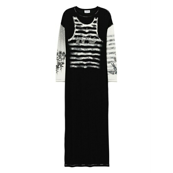 ジャン極点 ゴルチエ レディース 衣裳 トップス Tattoo dress Black