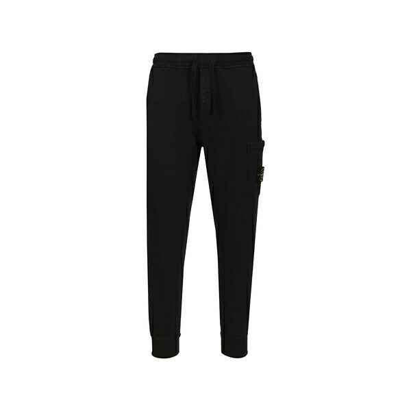 ストーンアイランド メンズ 心地好いズボン下 ボトムス Badge track pants Black