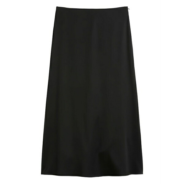 マルコポーロ レディース スコート ボトムス Flared MIDI skirt Black