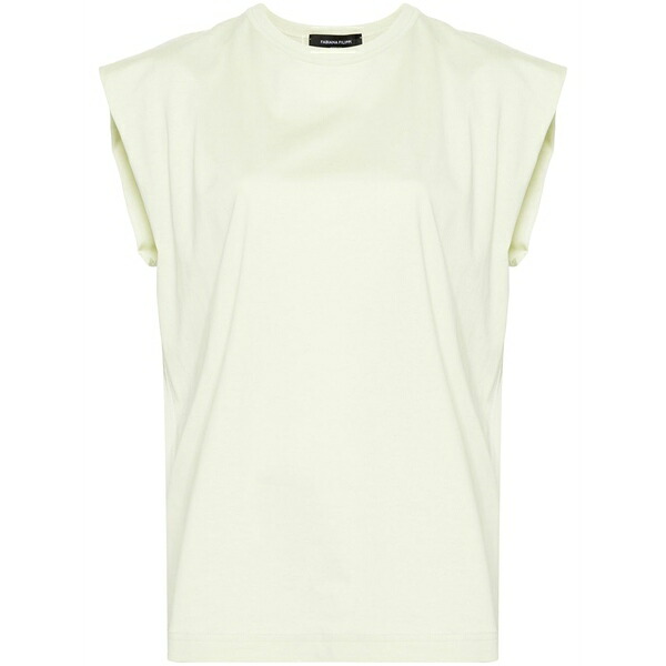 ファビアナ フィリッピ レディース プルオーバー トップス Sleeveless cotton t-shirt Green