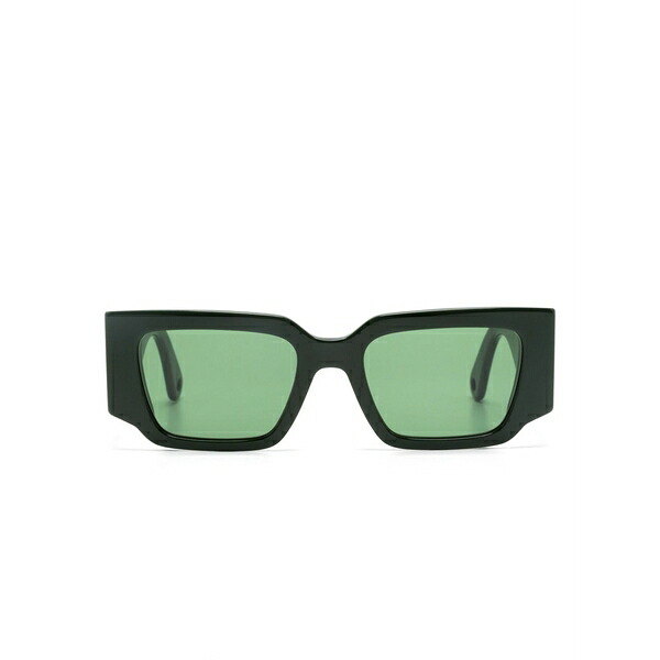 ランバン レディース 黒眼鏡＆アイウェア 付属物 Curb rectangle-frame sunglasses Green