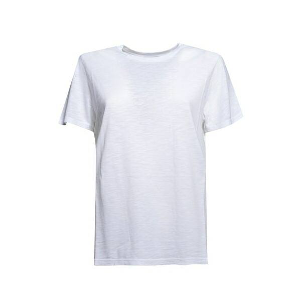 モモン レディース プルオーバー トップス Crew-neck t-shirt White