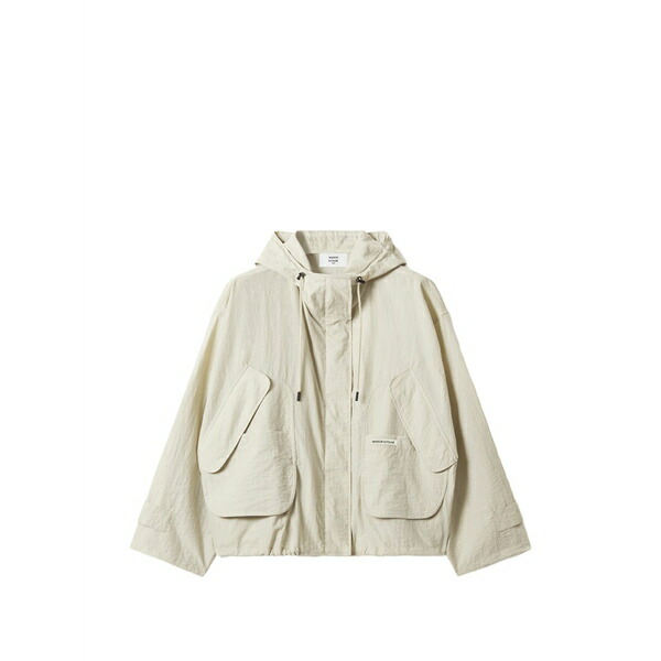 住み家 稲荷 レディース 上衣＆上衣 アウター Hooded bomber jacket Neutrals