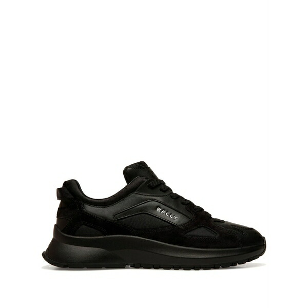 バリー メンズ スニーカー シューズ Outline sneakers Black｜asty