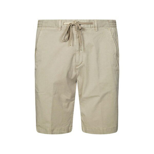 ブリリア 1949 メンズ カジュアルパンツ ボトムス Drawstring-waist shorts Neutrals｜asty