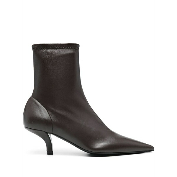 トーテム レディース ブーツ シューズ 55粍 the heeled sock boots Brown