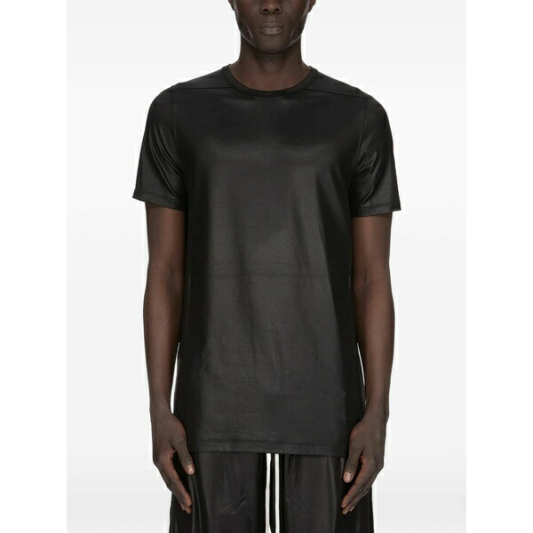 リックオウエンス メンズ ティーシャツ トップス Level t short-sleeve t-shirt Black