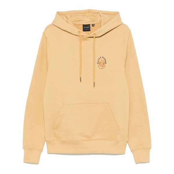 デイリー・調査報告 メンズ パーカー・スウェットシャツ アウター Identity hoodie Yellow