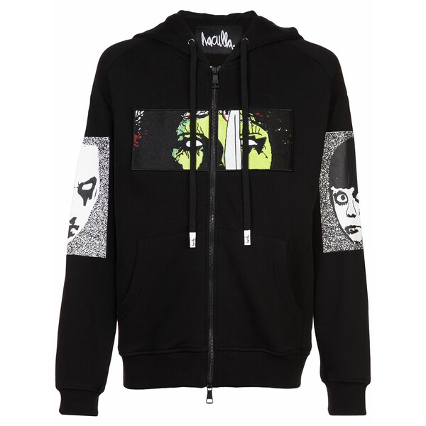 ハクーラ メンズ パーカー・スウェットシャツ アウター They\u0027re here hoodie Black