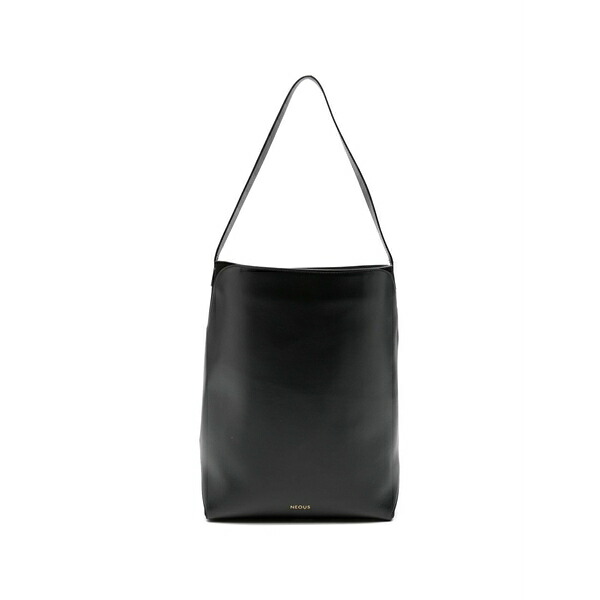 ネオウス レディース ショルダーバッグ 御徒面子 Thea panelled shoulder bag Black