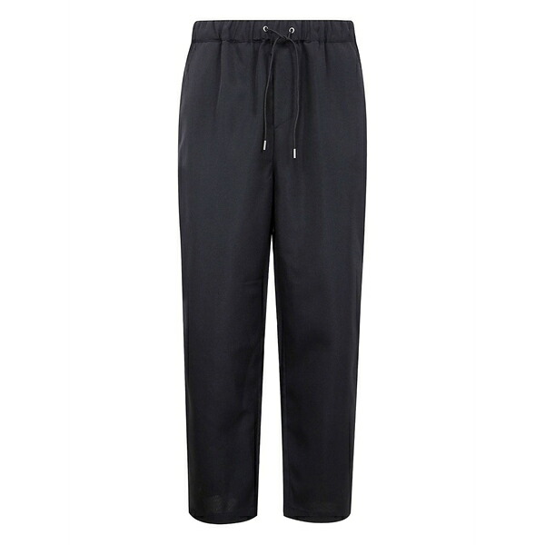 オーエーエムシー レディース 心地好いズボン下 ボトムス Drawstring-waist trousers Black