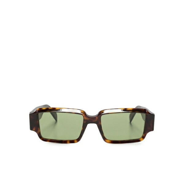 レトロスーパーフューチャー メンズ サングラス・アイウェア 付属物 Astro rectangle-frame sunglasses Brown