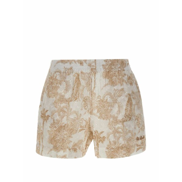 エムシーツーセイントバース レディース 心地よいズボン下 ボトムス Broderie-anglaise meave shorts Neutrals