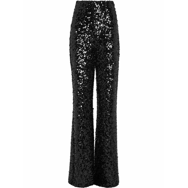 フィリップ飾り気のない レディース 心地よいズボン下 ボトムス Gothic plein sequinned trousers Black