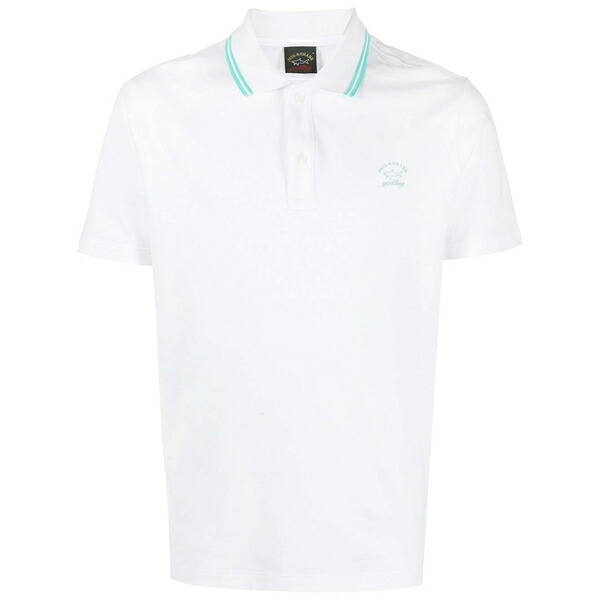 ポールアンドシャーク メンズ スポーツシャツ トップス Logo-print polo shirt White