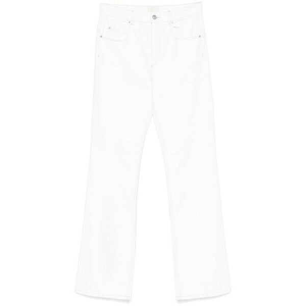 イザ呼びりん マラン レディース ジーンズズボン下 ボトムス Belvira jeans White